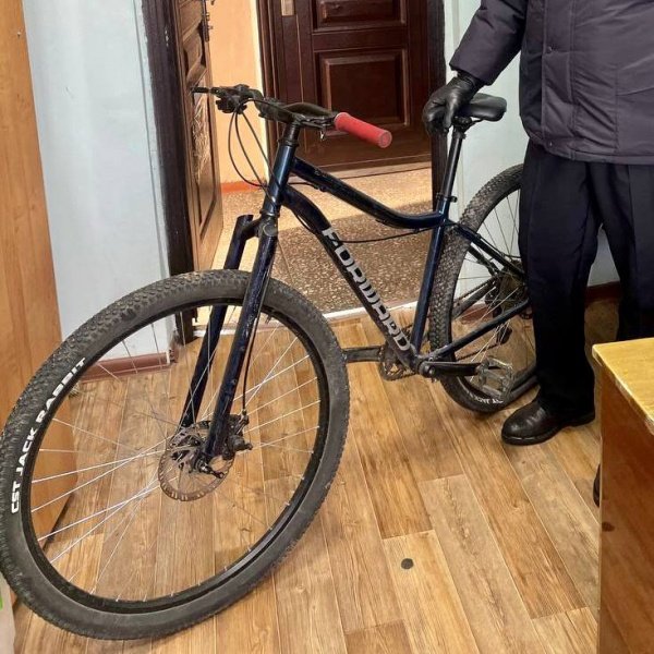 В Шагонаре сотрудники полиции раскрыли кражу дорогостоящего велосипеда